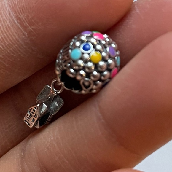 NWOT Disney Pixar Up House & Balloons Dangle Charm Dangle Charm Silver 925 - Picture 13 of 13